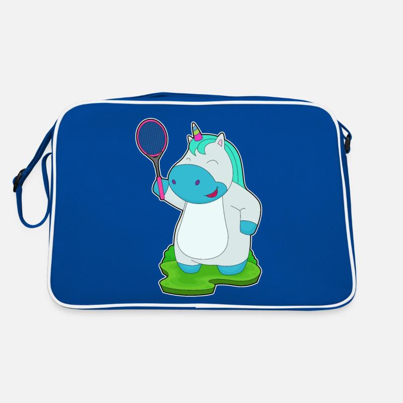 Unicorn Tennis Rackets Retro Bag
