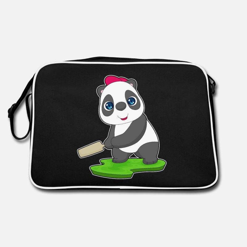 Panda Cricket Battes de cricket Sac Retro