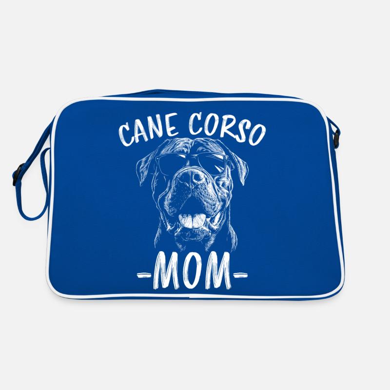 Cane Corso Italiano Mama Mom Cane Corso Geschenk Retro Tasche