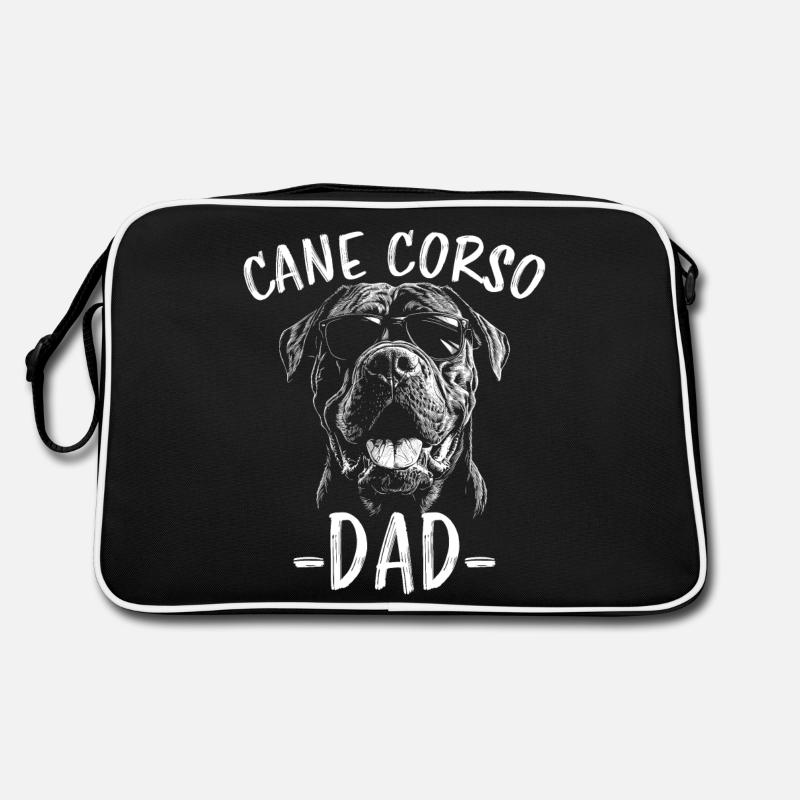 Cane Corso Italiano Papa Papa Cane Corso Cadeau Sac Retro