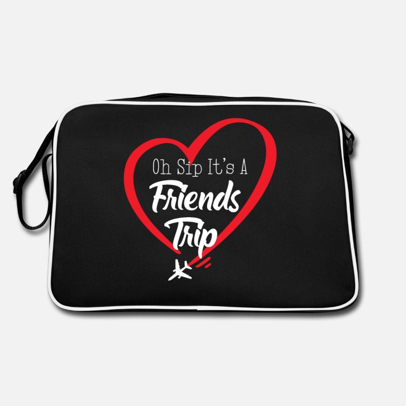 Oh Sip It's A Friends Trip Retro Bag