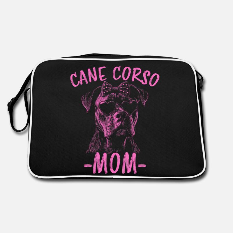 Cane Corso Italiano Maman Maman Cane Corso Cadeau Sac Retro