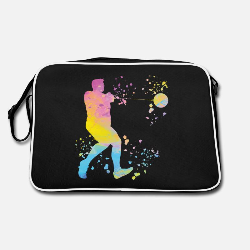 Lanceur de marteau Lancer de marteau Colorsplash Sac Retro