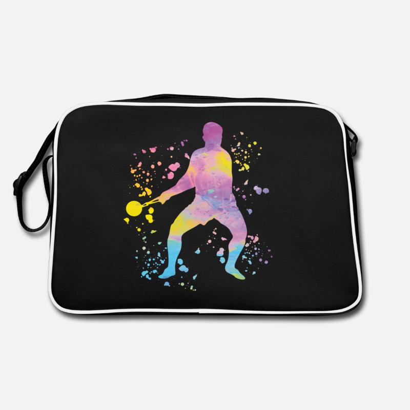 Lanceur de marteau Lancer de marteau Colorsplash Sac Retro