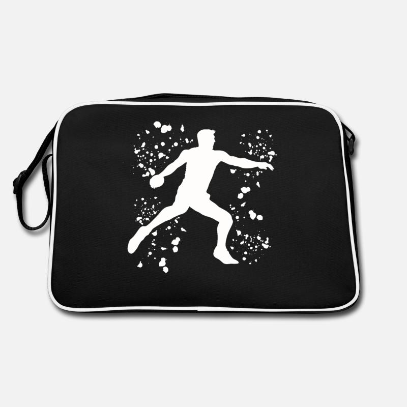 Discus thrower Colorsplash discus throw Retro Bag