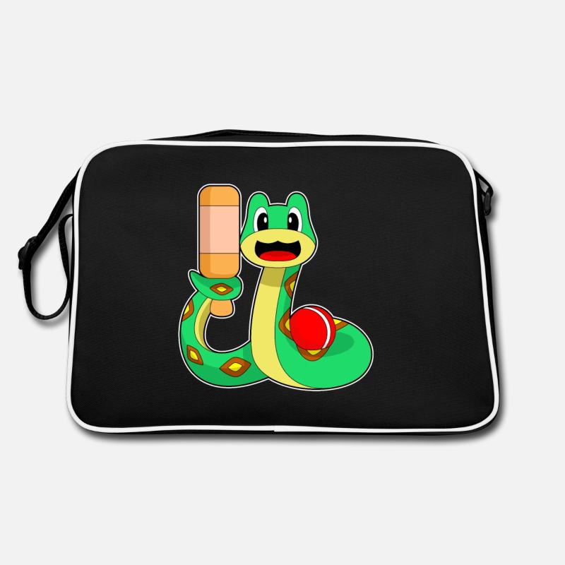 Serpent Cricket Batte de cricket Sac Retro