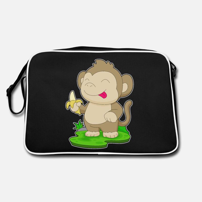 Singe Banane Sac Retro