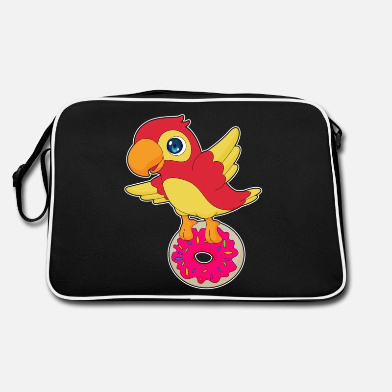 Beignet perroquet Sac Retro