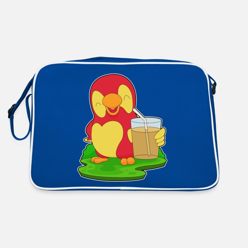 Papagei Saft Retro Tasche