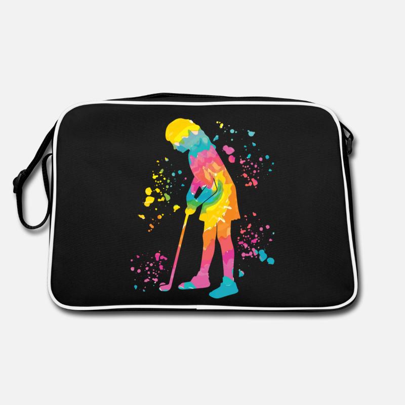 Golfer Colorsplash Kids Miniature Golf Retro Bag