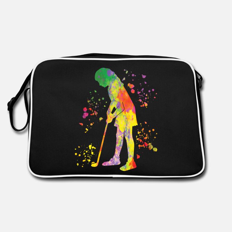 Golfer Colorsplash Kids Miniature Golf Retro Bag
