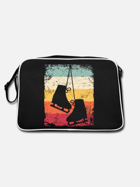 Patinage artistique Patinage artistique Patinage sur glace - Sac Retro - noir/blanc - Dos