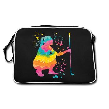 Golfer Colorsplash Kids Miniature Golf - Retro Bag - black/white - Back