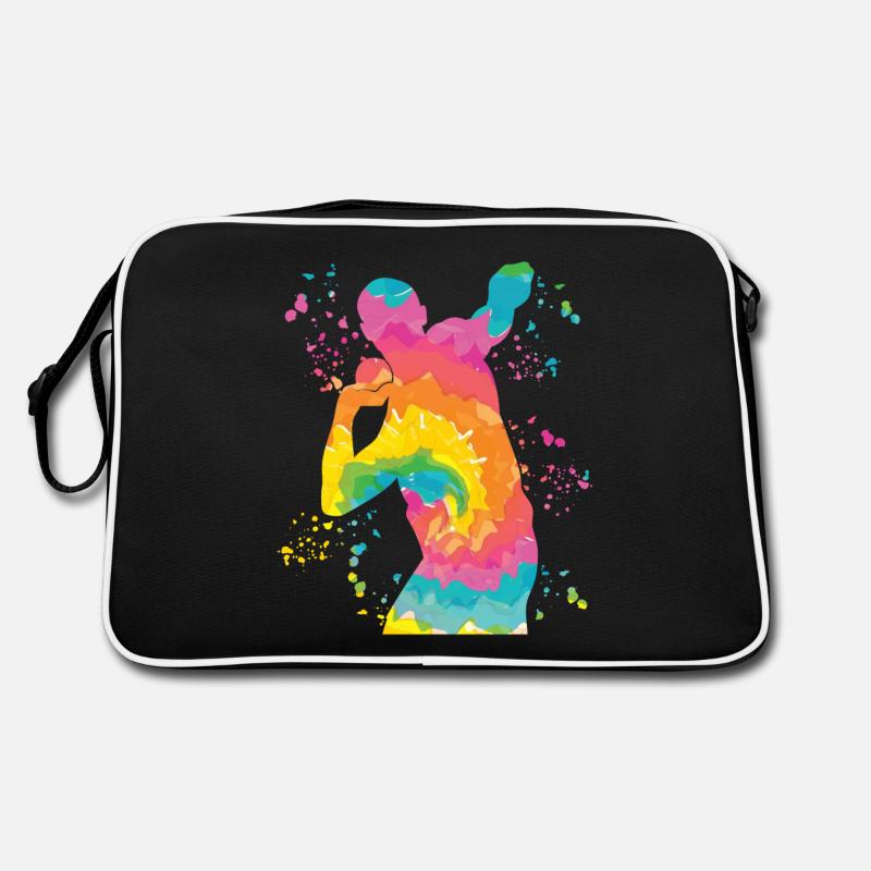 Lanceur de poids Colorsplash Lancer de poids Sac Retro