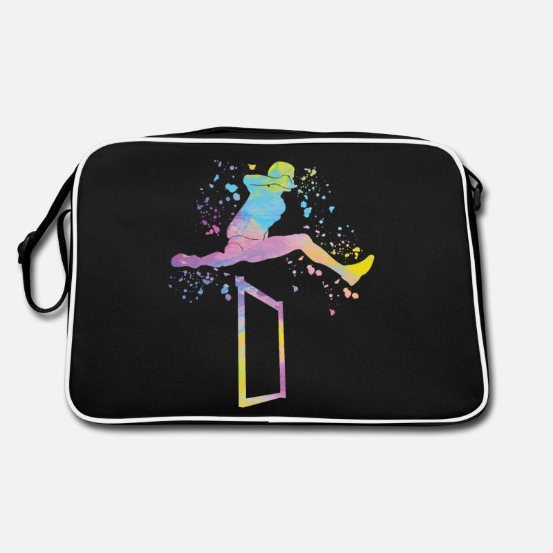Hurdle Run Obstacle Course Kids Hurdle Run Retro Bag