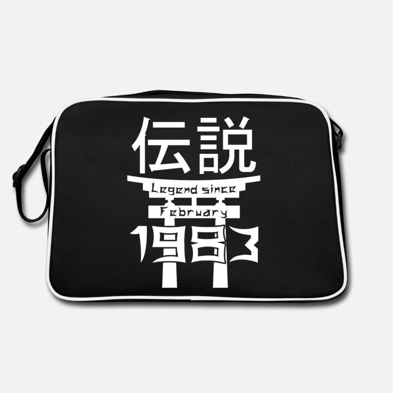 Legend since February 1983 Geburtstag Geschenk Retro Tasche