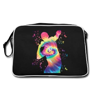 Lanceur de poids Colorsplash Lancer de poids - Sac Retro - noir/blanc - Dos