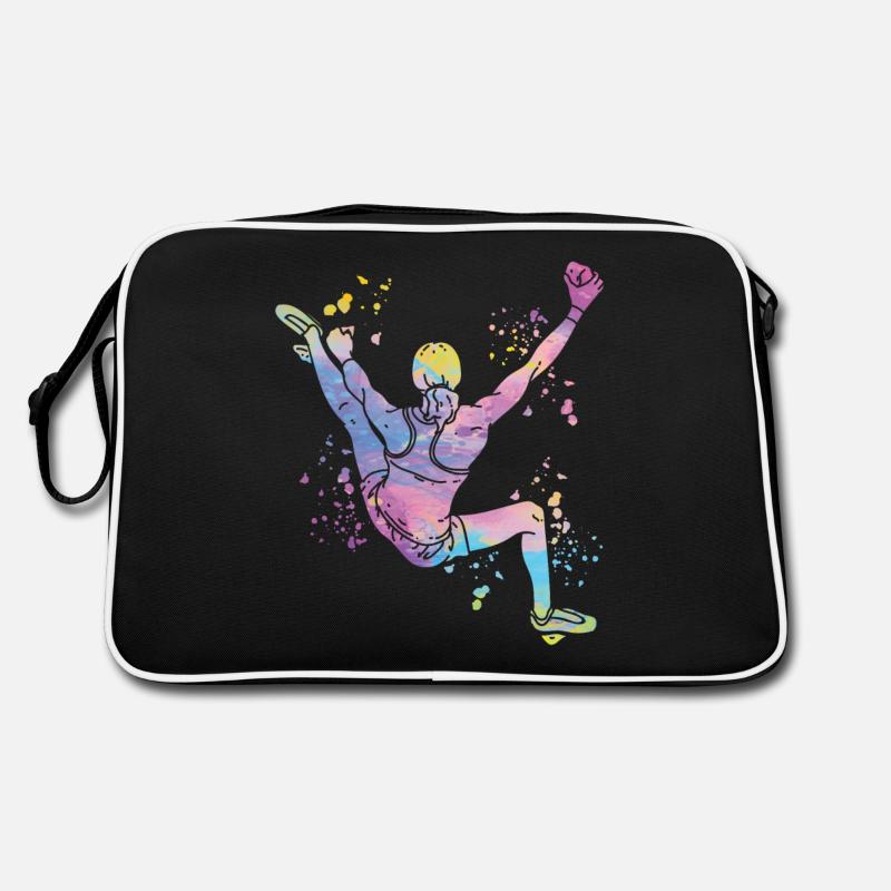 Boulderer Colorsplash Boulder Bouldern Retro Tasche
