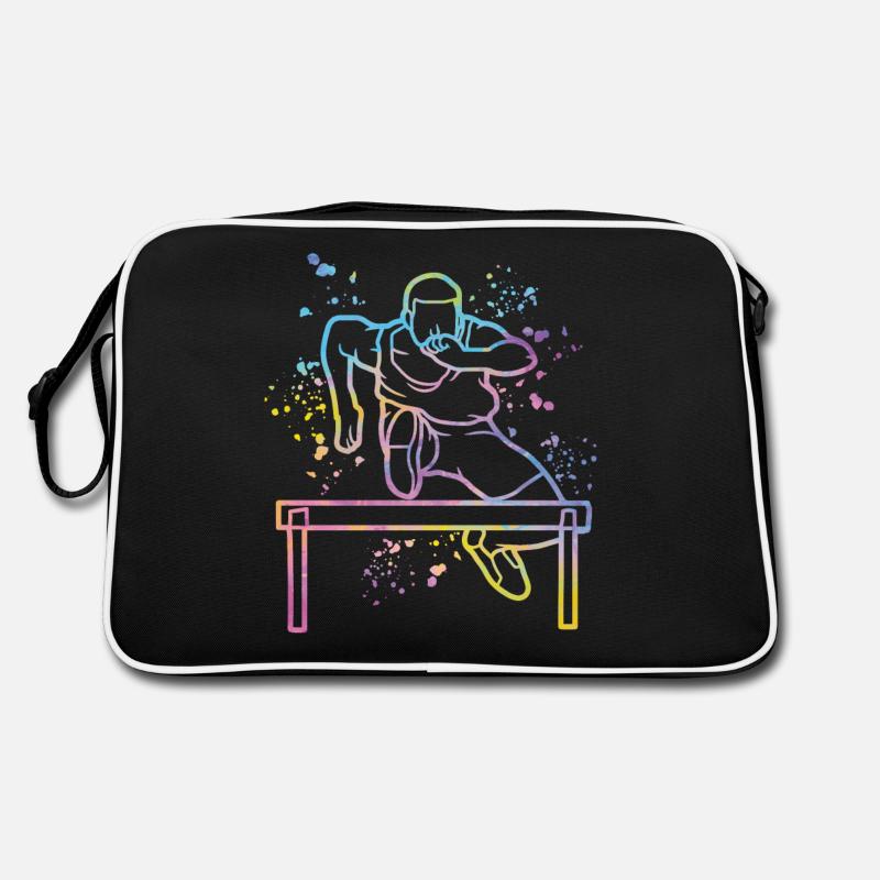 Hurdle Run Obstacle Course Kids Hurdle Run Retro Bag