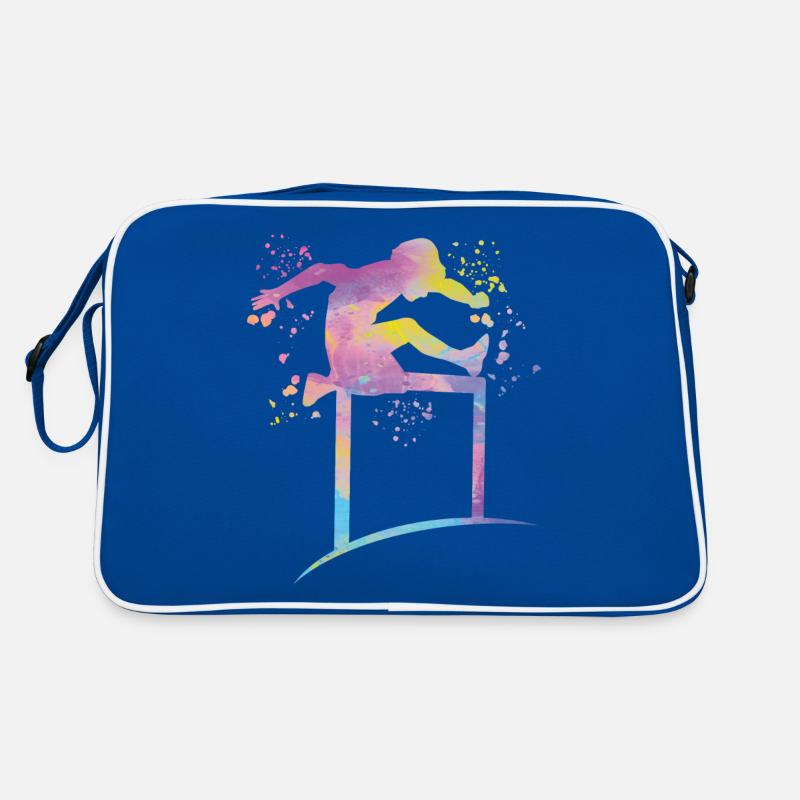 Hurdle Run Obstacle Course Kids Hurdle Run Retro Bag