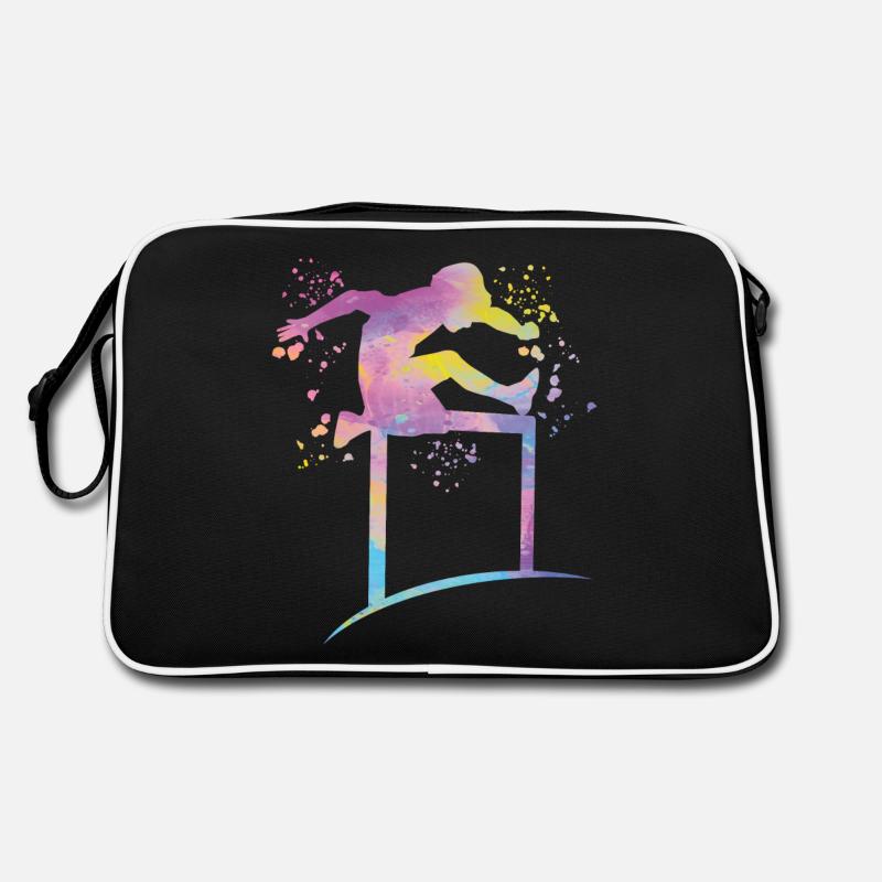 Hurdle Run Obstacle Course Kids Hurdle Run Retro Bag