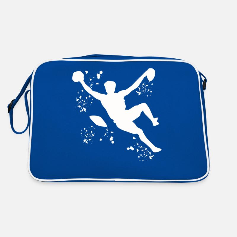 Boulderer Colorsplash Boulder Bouldern Retro Tasche