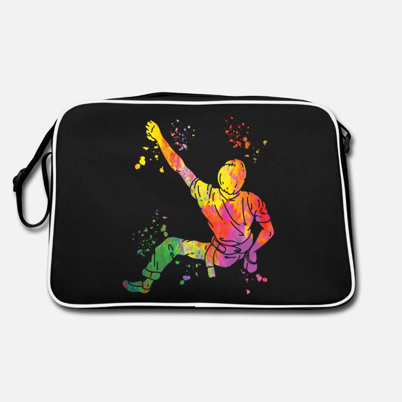 Boulderer Colorsplash Boulder Bouldern Retro Tasche