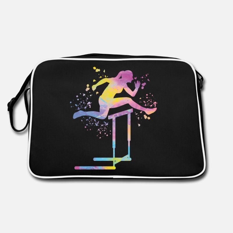 Hurdle Run Obstacle Course Kids Hurdle Run Retro Bag