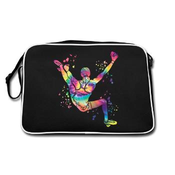 Bloc Colorsplash Bloc de bloc - Sac Retro - noir/blanc - Dos