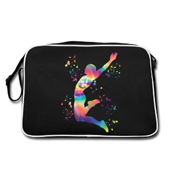 Long Jumpers Long Jump Kids Long Jump - Retro Bag - black/white - Back