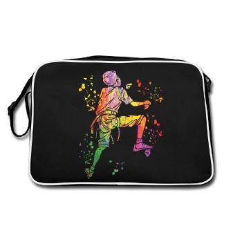 Bloc Colorsplash Bloc de bloc - Sac Retro - noir/blanc - Dos