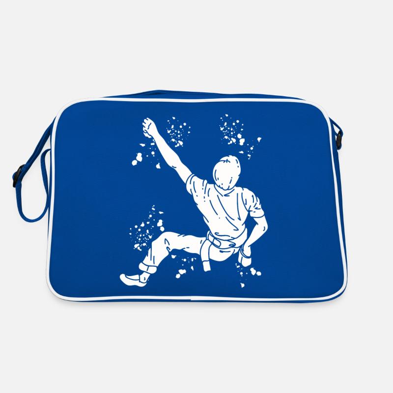 Boulderer Colorsplash Boulder Bouldern Retro Tasche
