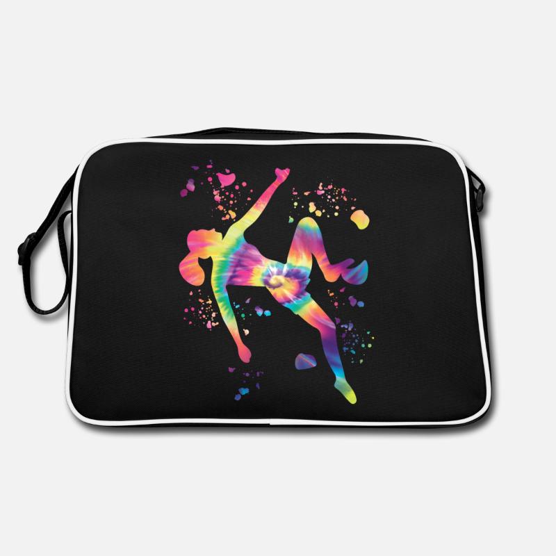 Boulderer Colorsplash Boulder Bouldern Retro Tasche