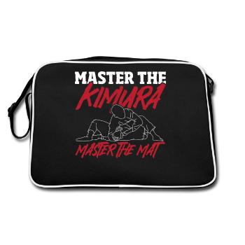 Karaté MMA BJJ Kimura Jiu-Jitsu - Sac Retro - noir/blanc - Dos