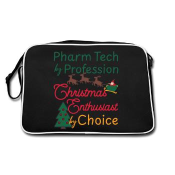 Technicien en pharmacie Noël Noël - Sac Retro - noir/blanc - Dos