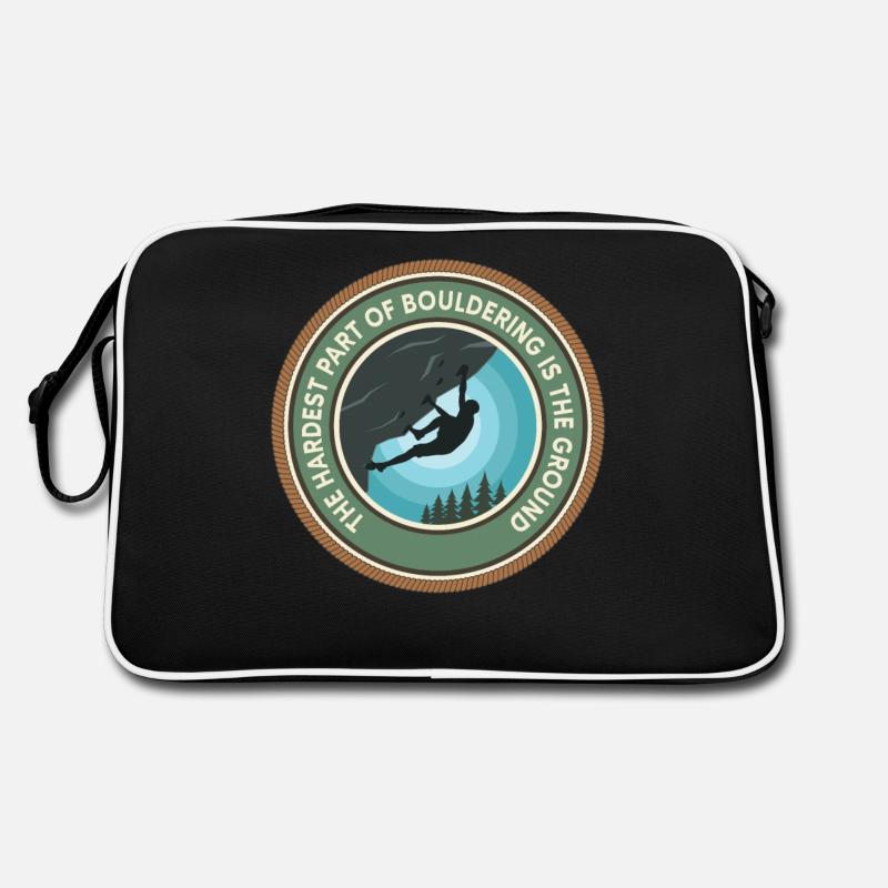 Bouldern Boulderer Boulder Retro Tasche