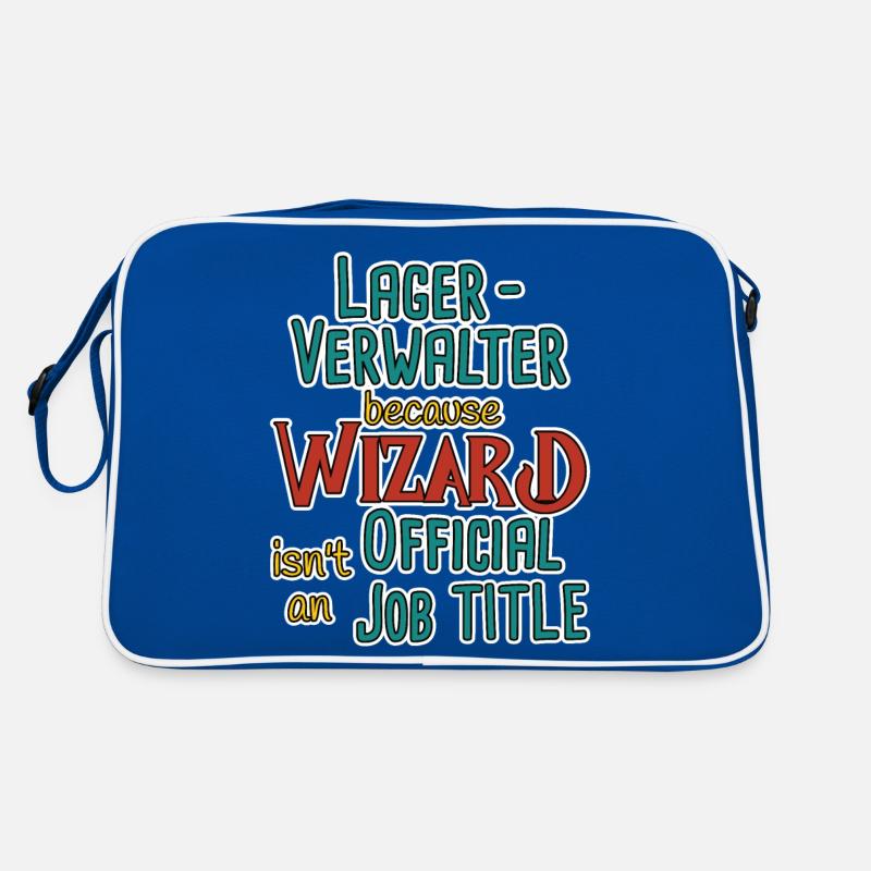 Warehouse Manager Wizard Retro Bag