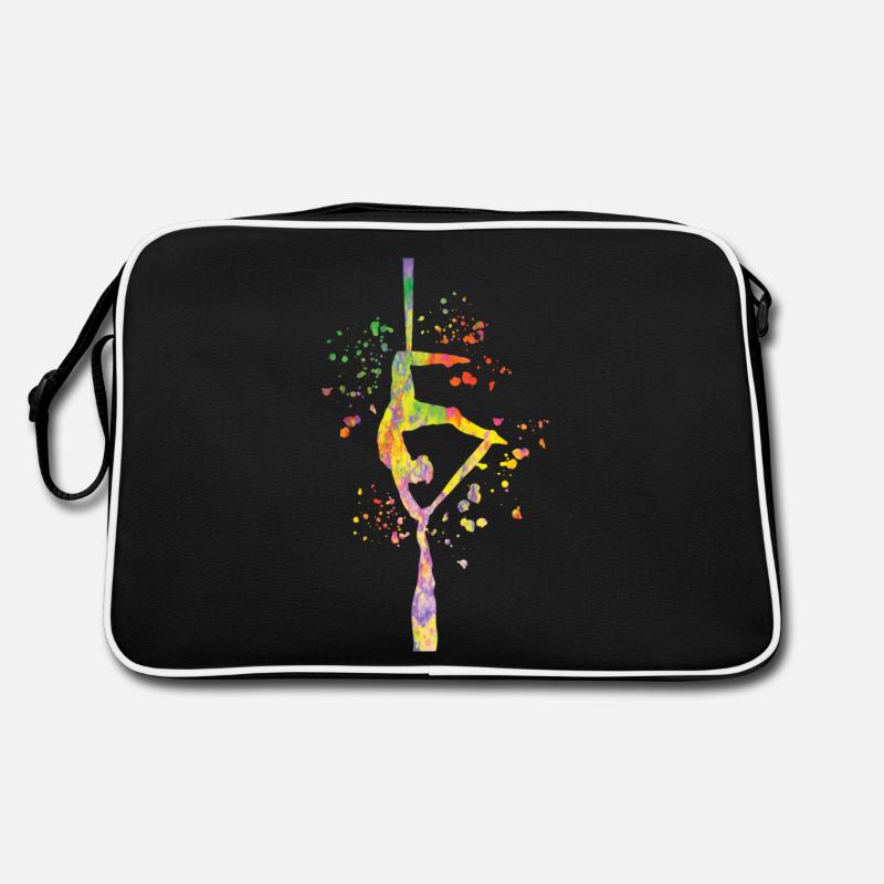 Vertikaltuch Luftakrobatik Aerial Silk Retro Tasche