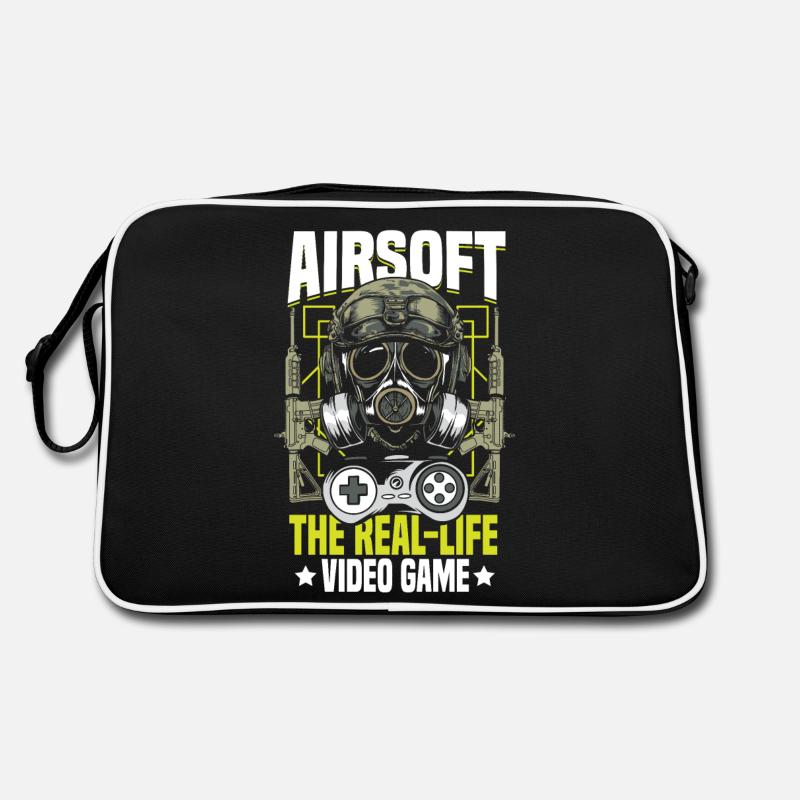 Airsoft Fields BB Guns I like airsoft Retro Bag