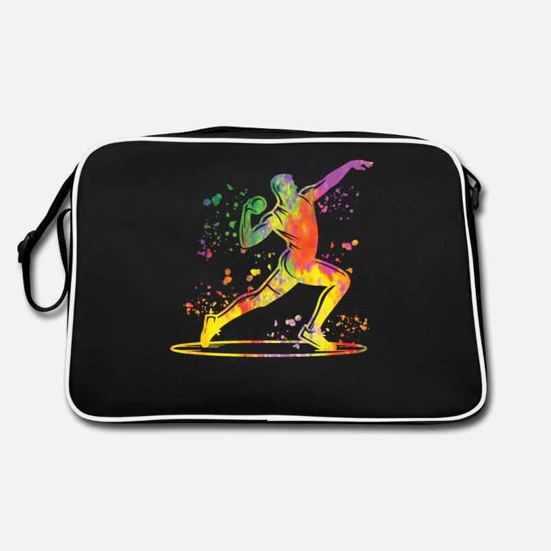 Lanceur de poids Colorsplash Lancer de poids Sac Retro