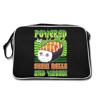 Buffet de sushis pour adultes - Sac Retro - noir/blanc - Dos