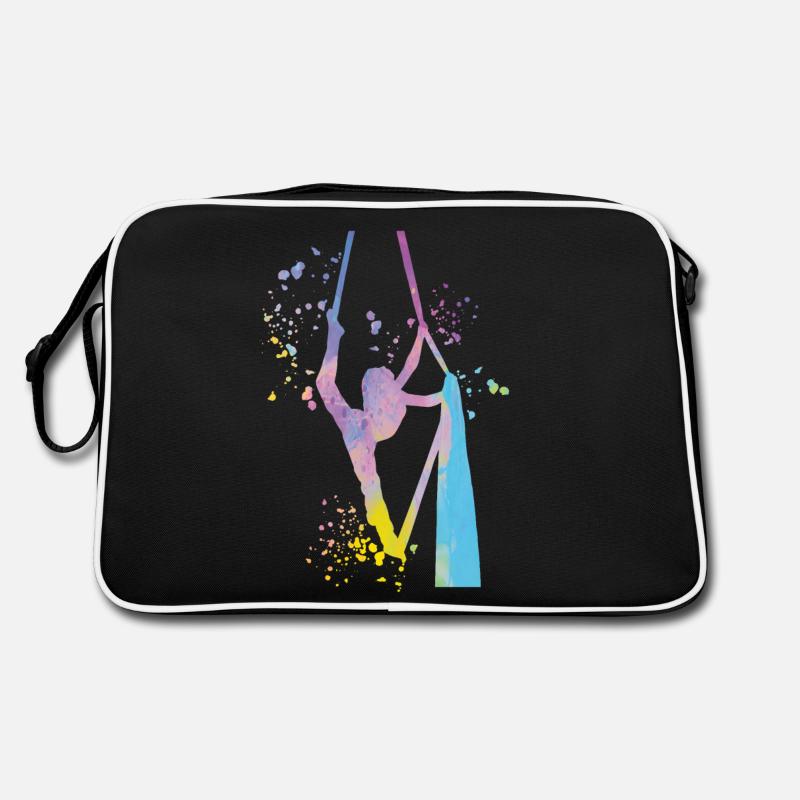Vertikaltuch Luftakrobatik Aerial Silk Retro Tasche