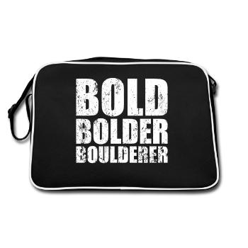 Bloc Bold Bolder Boulderer - Sac Retro - noir/blanc - Dos