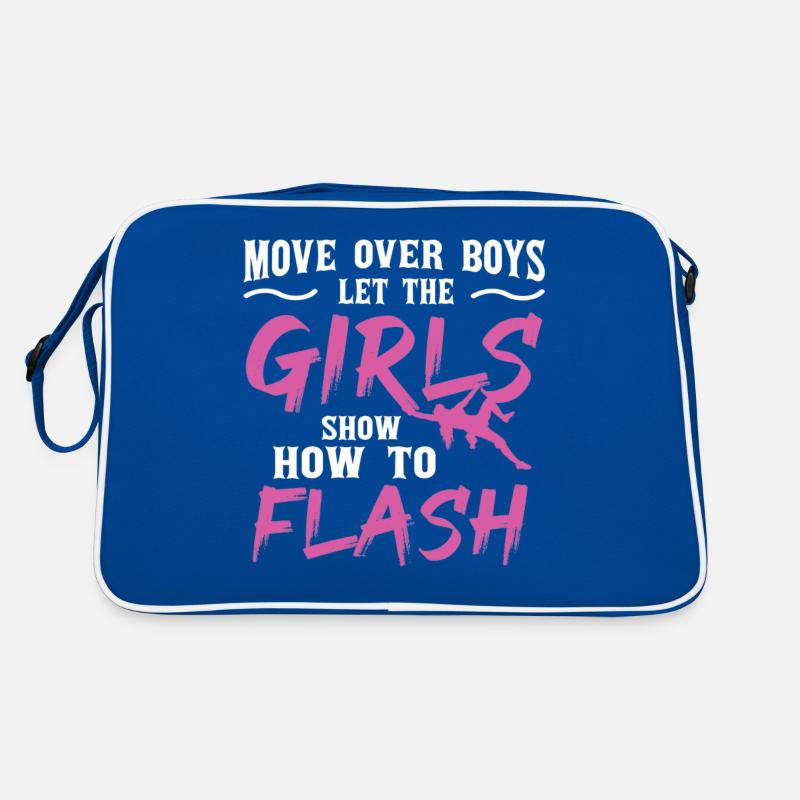 Boulderer Move Over Jungen Bouldern Retro Tasche