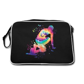 Sprinter Colorsplash Sprintender Sprint - Sac Retro - noir/blanc - Dos
