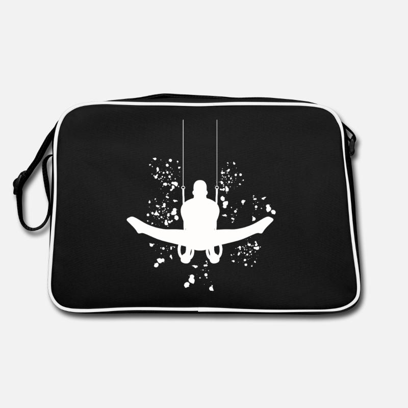 Kunstturner Ringe Kunstturnen Retro Tasche