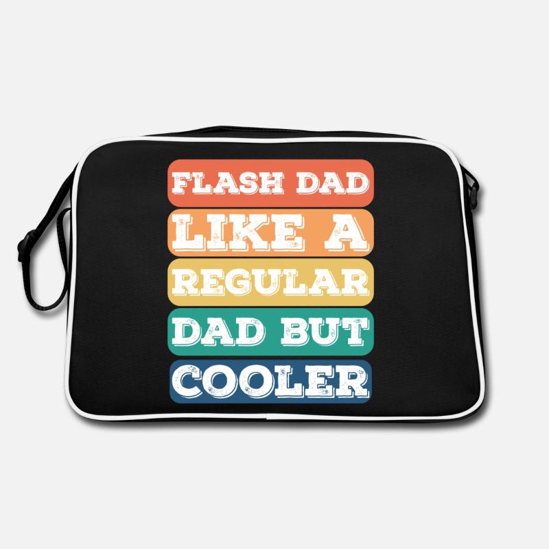 Bouldering Flash Papa Boulderer Retro Tasche