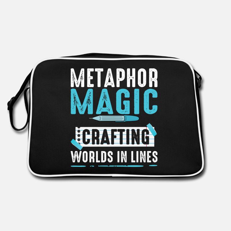 Poetry Slam Metaphor Magic Slam Poetry Retro Bag