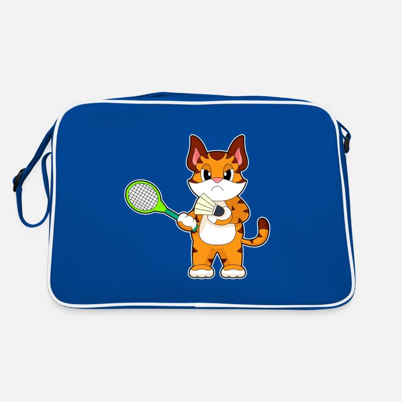 Tiger Badminton Badmintonschläger Retro Tasche