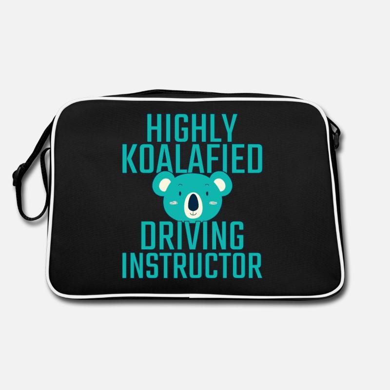 Driving Instructor Koalafied Drive Tutor Retro Bag